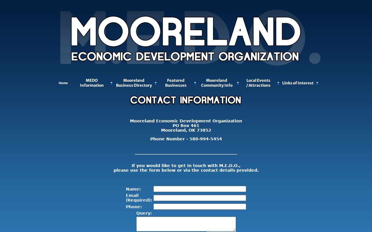 Woodward County warrant records Mooreland civic contact route